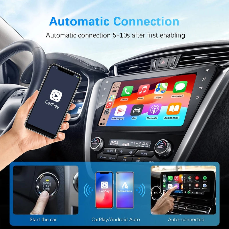 Adaptador Carplay Sem Fio