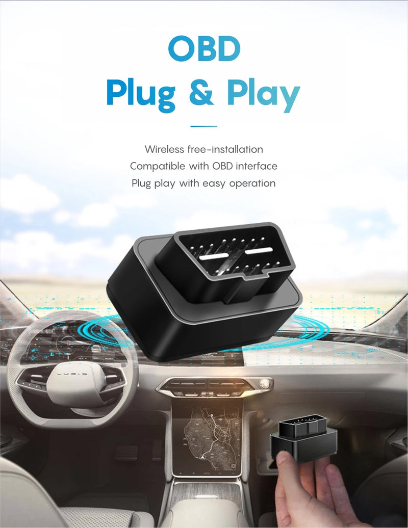 RASTREADOR OBD GPS - RASTREAMENTO EM TEMPO REAL